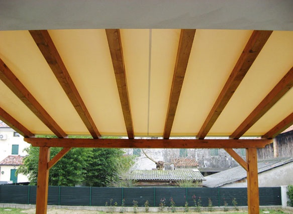 Arcosol Pergolato in legno mobile mod 1