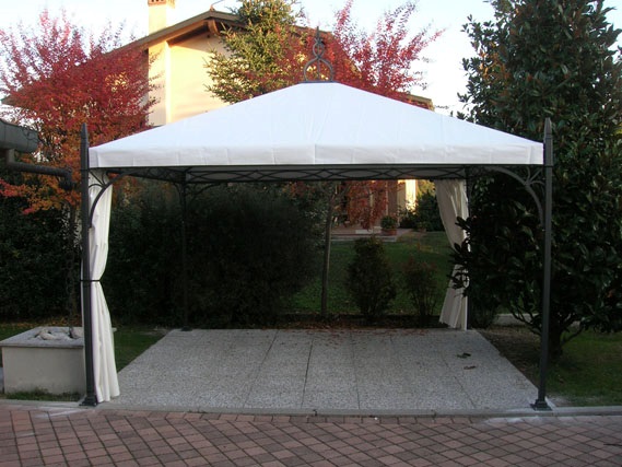 Arcosol Gazebo in acciaio zincato