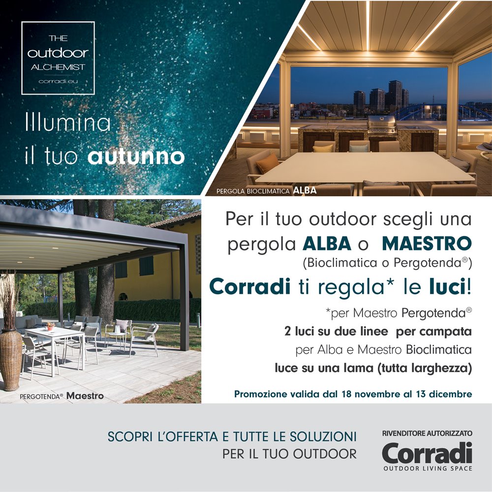 PROMOZIONE AUTUNNALE CORRADI