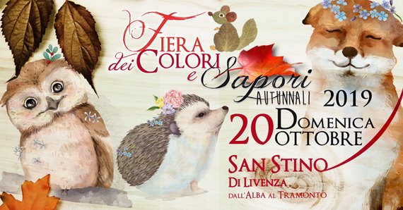 FIERA DEI COLORI E SAPORI AUTUNNALI 2019 