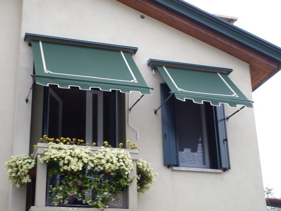 Arcosol Tenda con braccetti in ferro forgiato