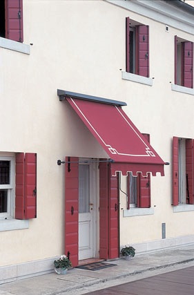 Arcosol Tenda con braccetti in ferro forgiato