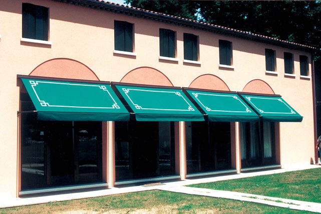 Arcosol Tenda con braccetti in ferro forgiato