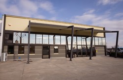 Vista frontale sede Arcosol installatore tende da sole a Treviso